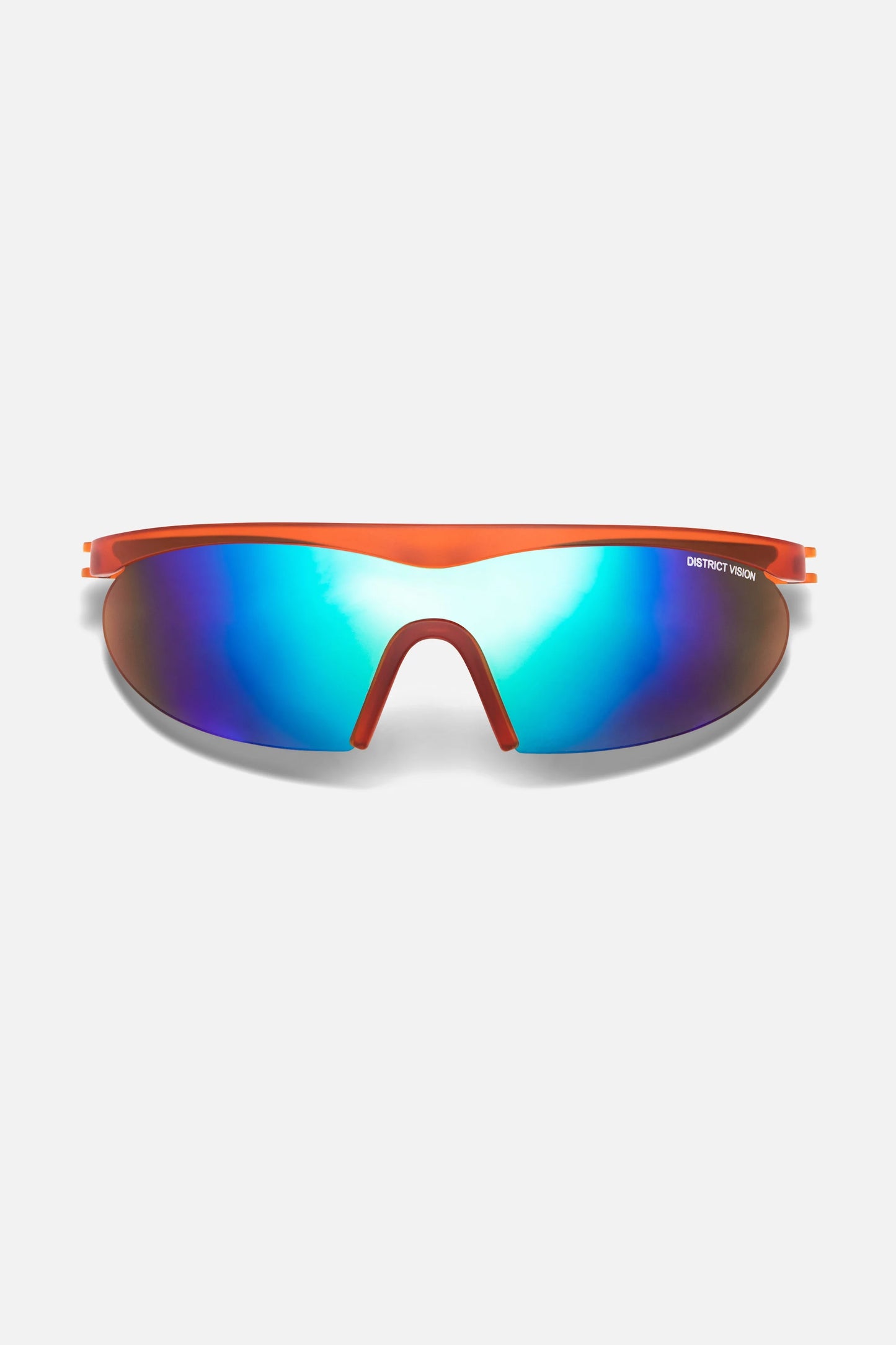 District Vision Koharu Eclipse Sunglasses in Orange