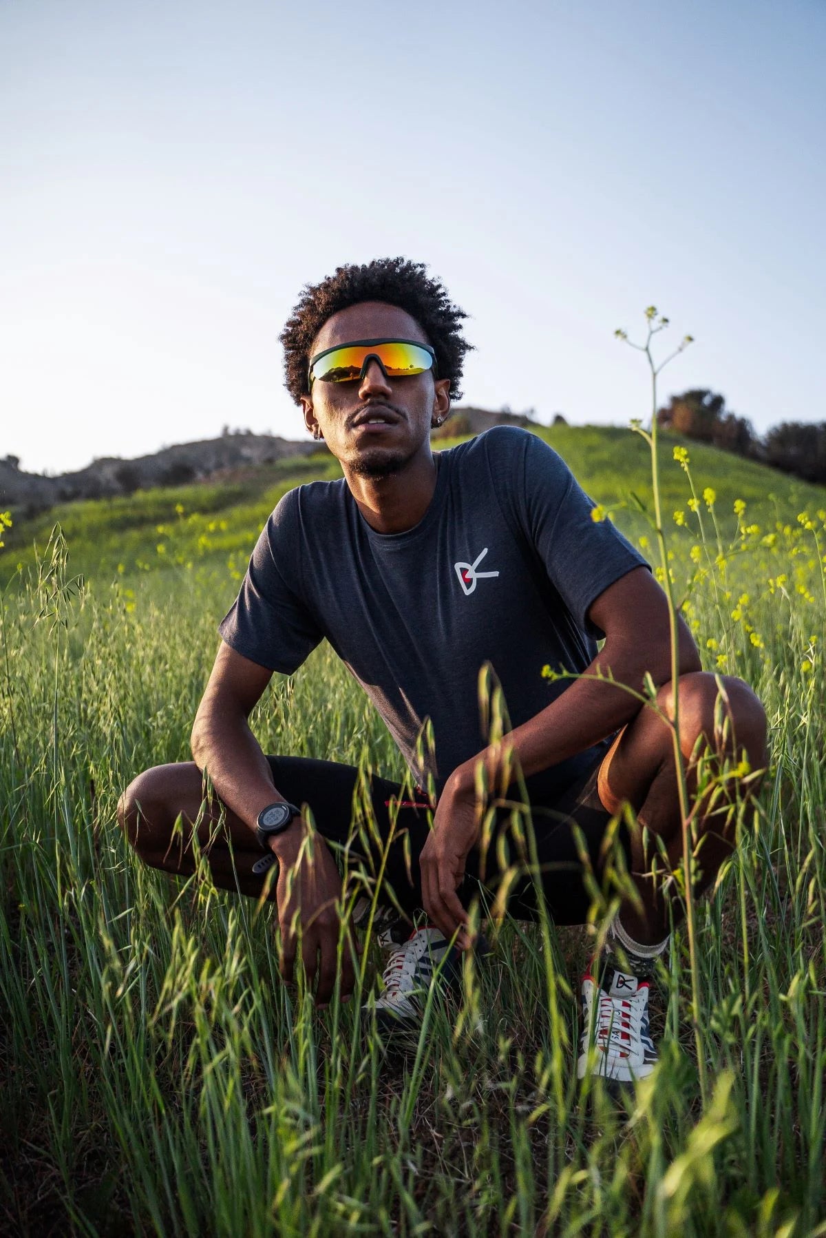 District Vision Koharu Sunglasses in Green