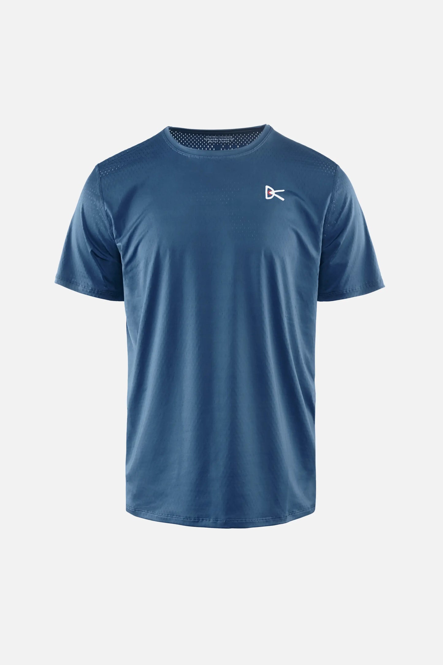 District Vision Air-Wear Short Sleeve T-Shirt in Blue