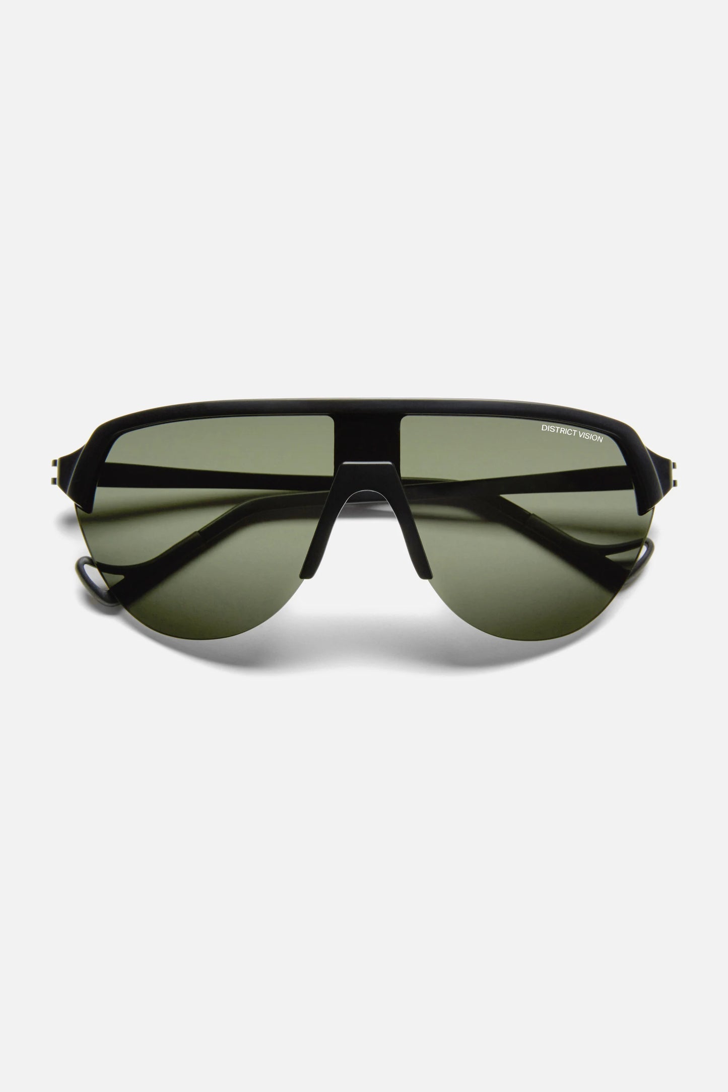 District Vision Nagata Speed Blade Sunglasses in Black