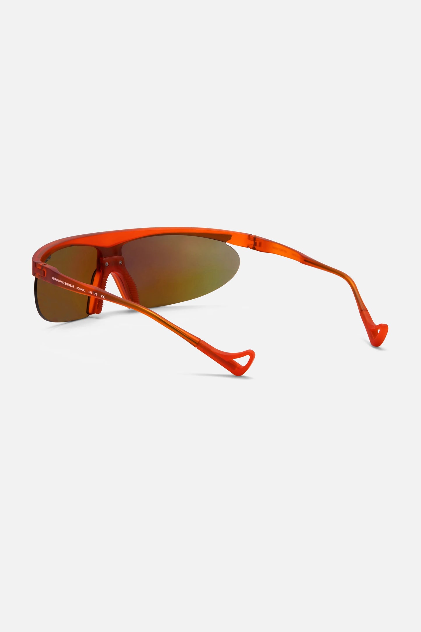 District Vision Koharu Eclipse Sunglasses in Orange