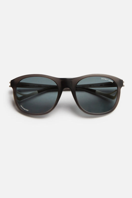 District Vision and wander Nako Multisport Sunglasses in Water Gray